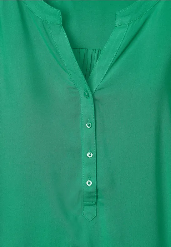 Bluse im Tunikastyle dark cameo green