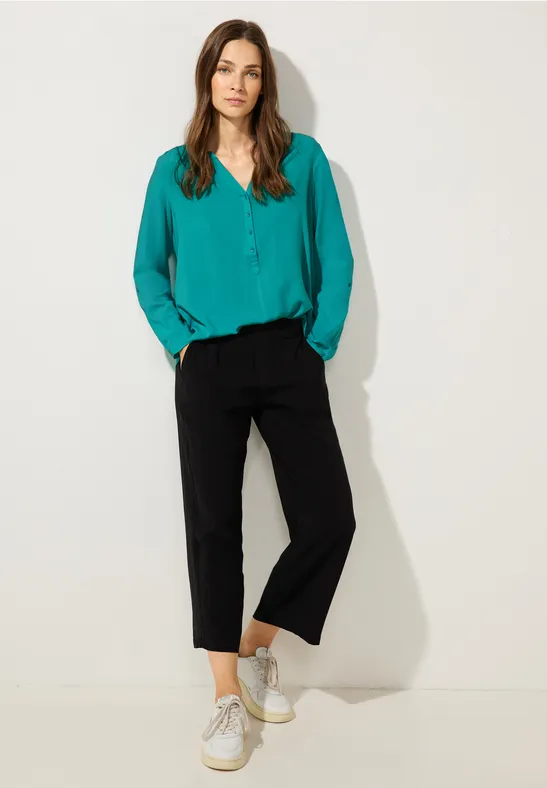 Bluse im Tunikastyle iced green