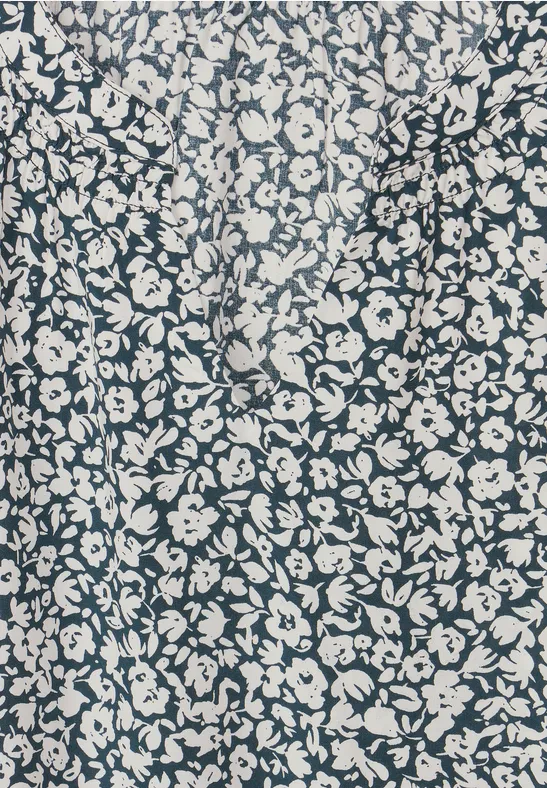 Blusenshirt mit Print cool vintage green