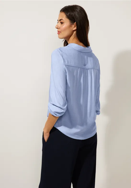 Bluse mit Gummibund original blue