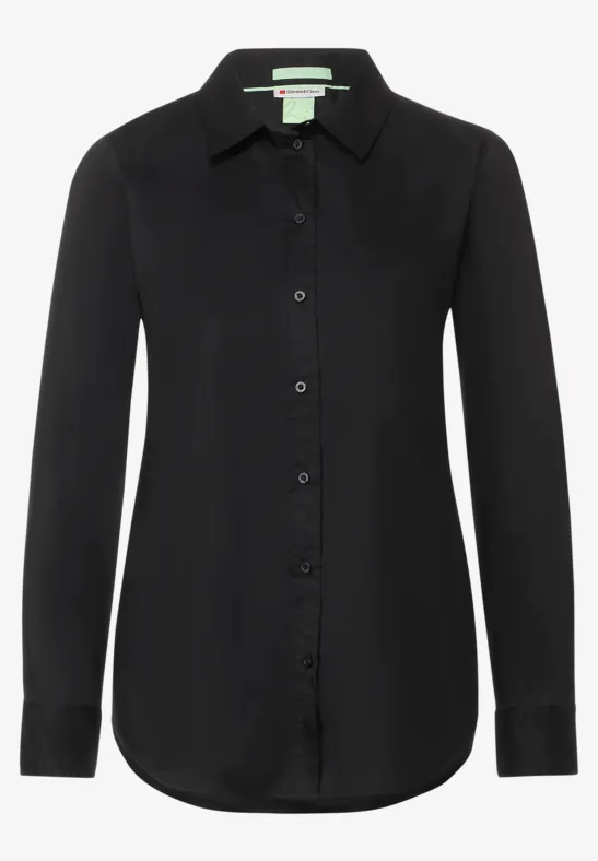 Office Longbluse Black