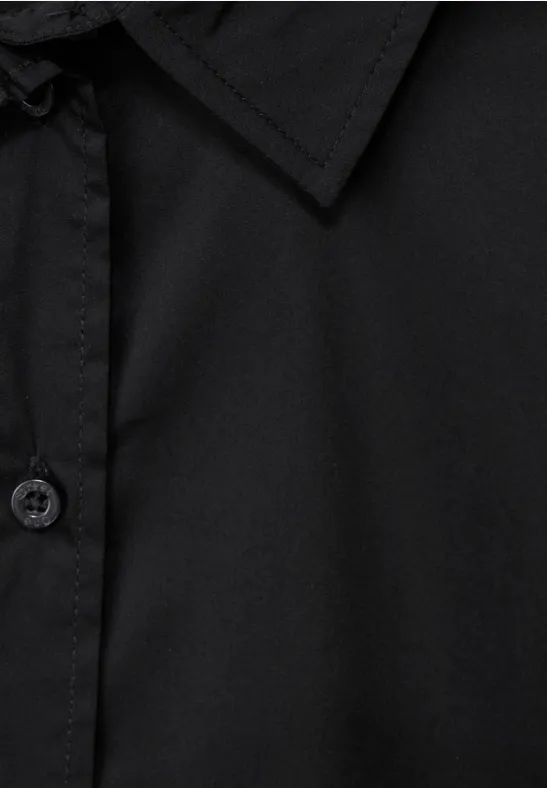 Office Longbluse Black