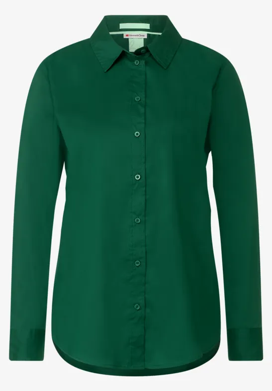 Office Longbluse gentle green
