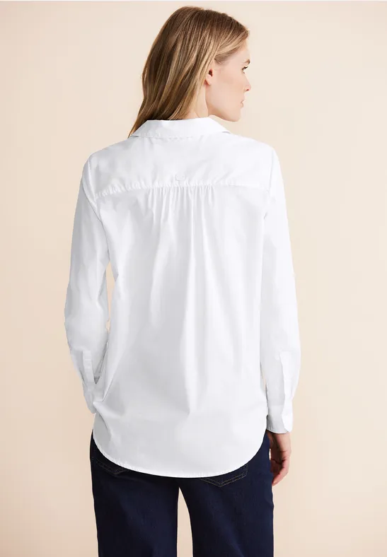 Office Longbluse White