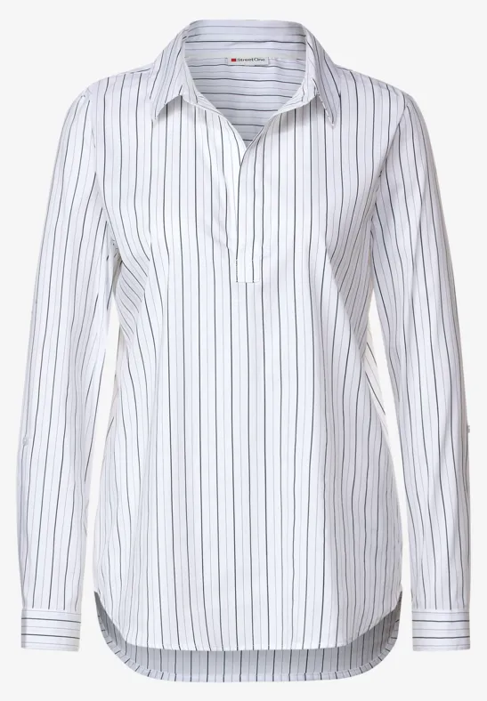 Business Longbluse White