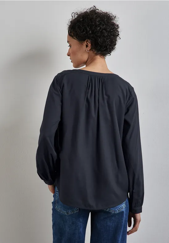 Tunique en couleur unie dark blue