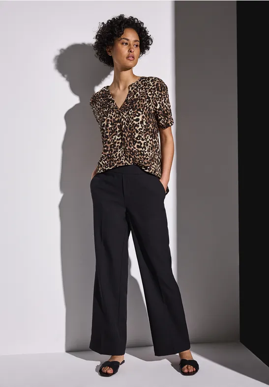 Blouse à motifs cub brown