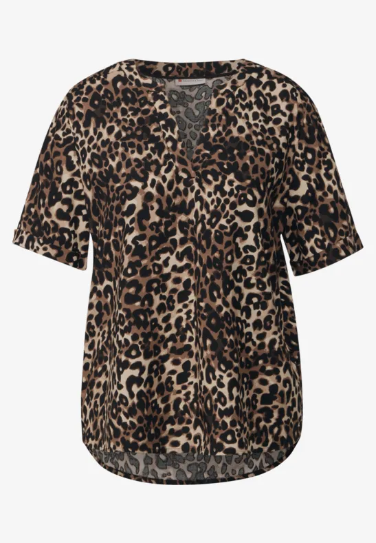 Blouse à motifs cub brown