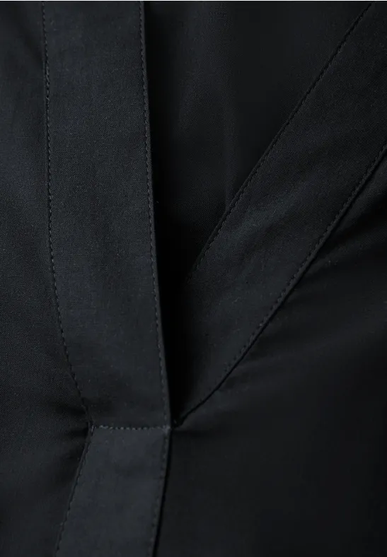 Split Neck Tunika dark blue