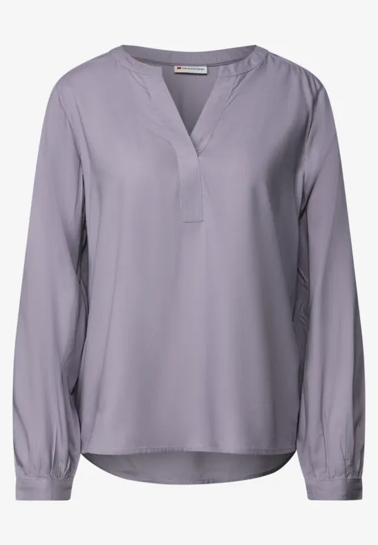 Split Neck Tunika wisteria purple