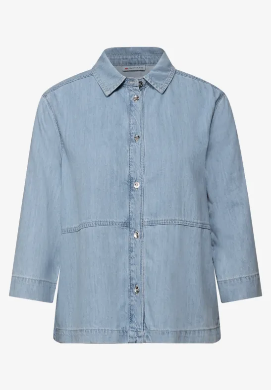 Denim blouse null