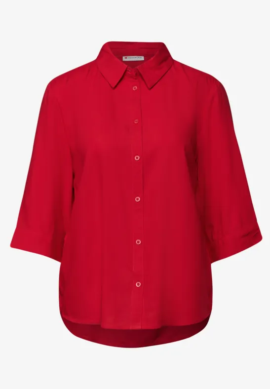 Overhemd blouse racing red