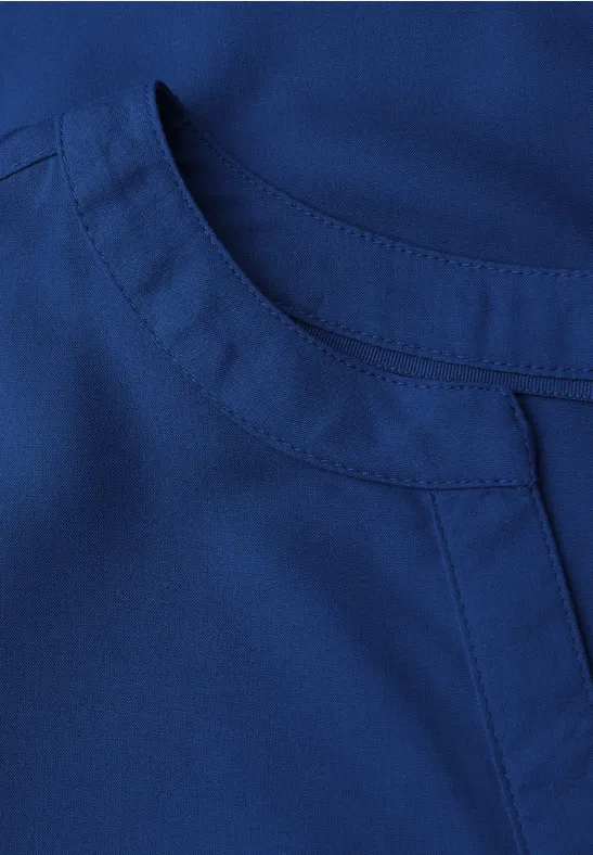 Tunika in Unifarbe amparo blue