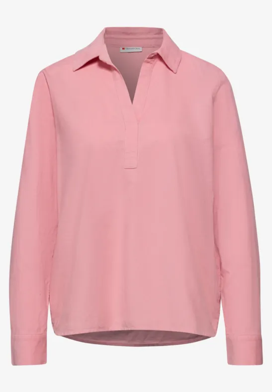 Corduroy blouse powder pink