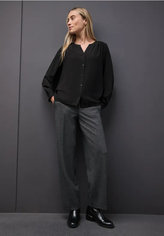 Tunika mit Nieten Black