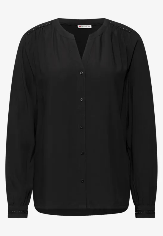 Tunika mit Nieten Black