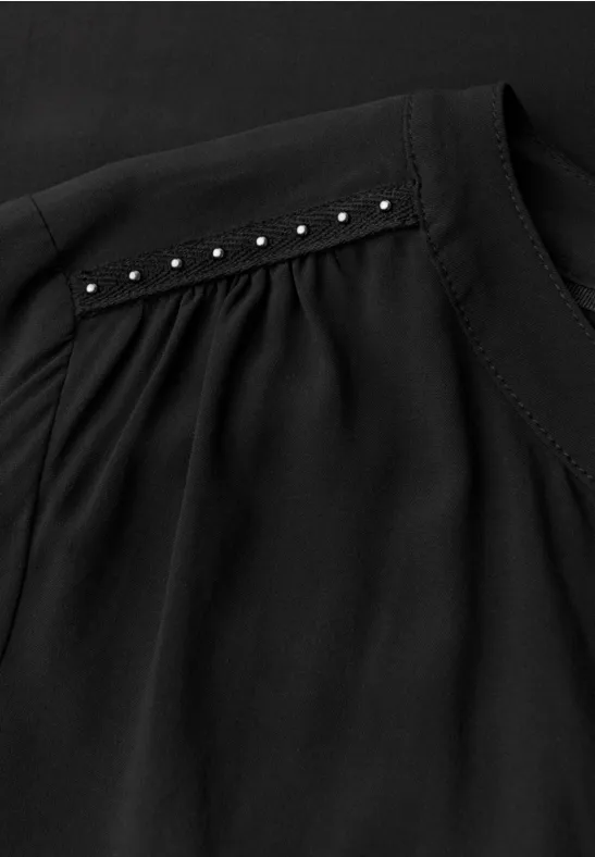 Tunika mit Nieten Black