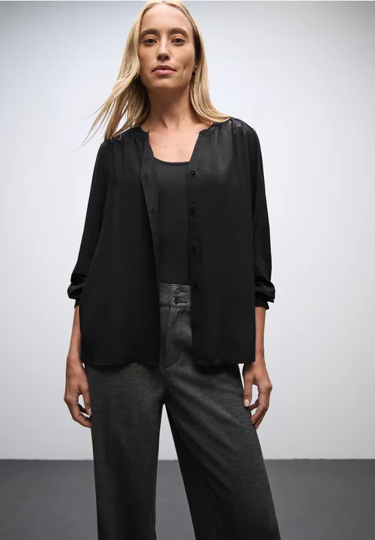 Tunika mit Nieten Black