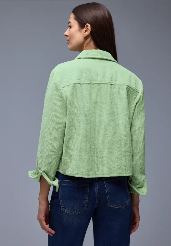 Overhemd blouse pale mint green