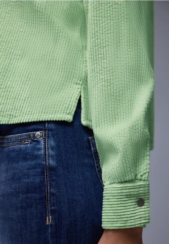 Overhemd blouse pale mint green