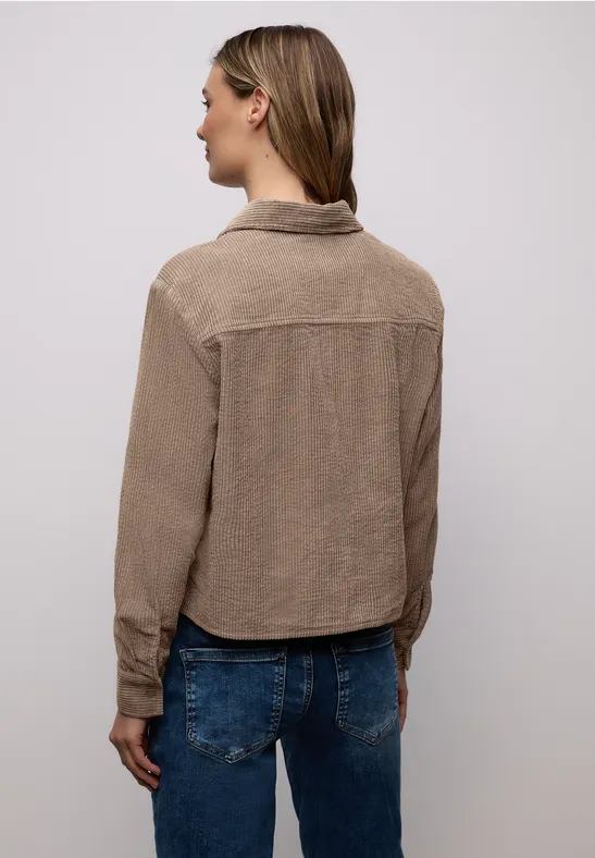 Hemdbluse light terra mocha