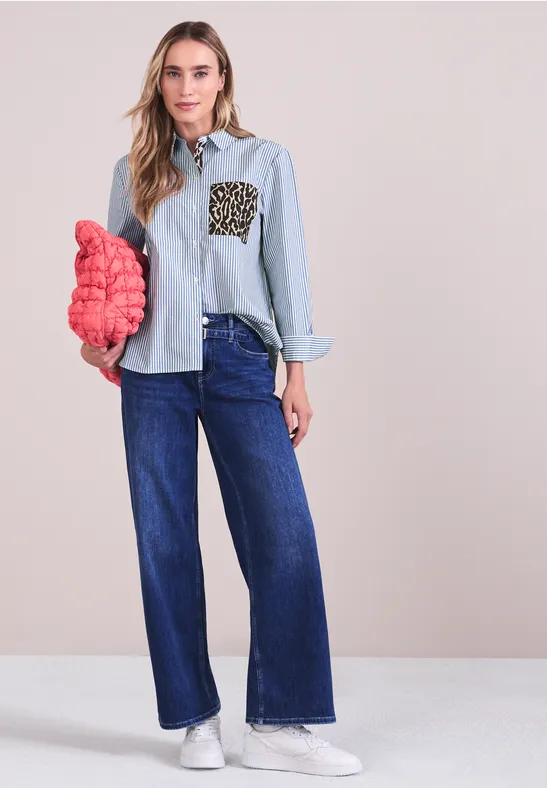 Chemisier à rayures original blue