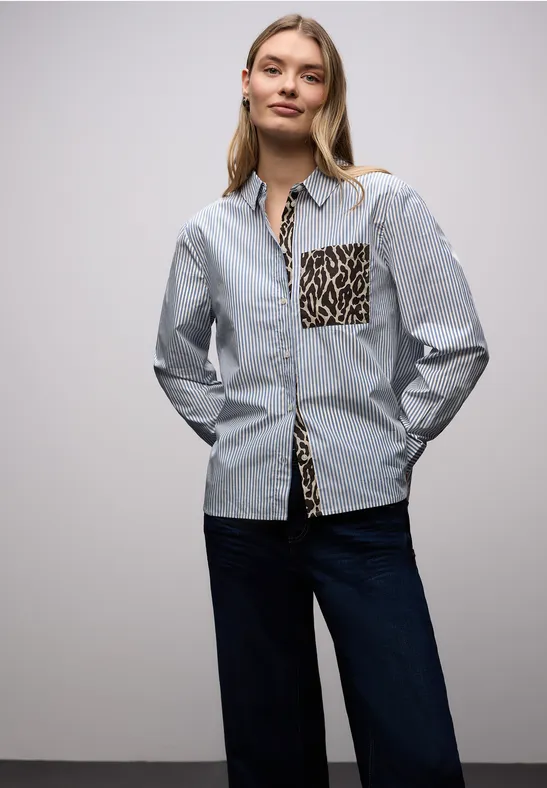 Chemisier à rayures original blue