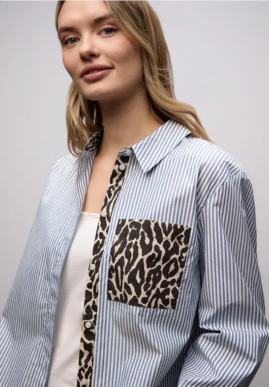 Chemisier à rayures original blue