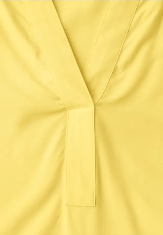 Tunika in Unifarbe bloom yellow