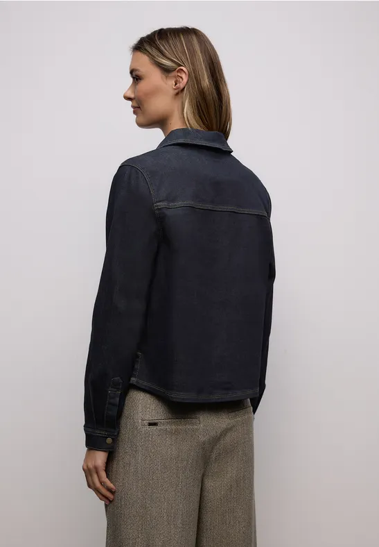 Chemisier en denim Rinse Blue washed