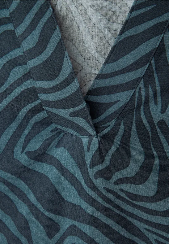 Blouse doublée cool vintage green