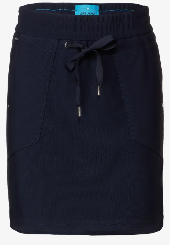 Twill Techno Rock deep blue