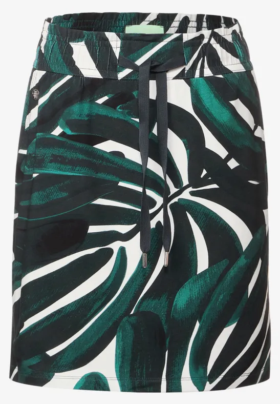 Paperbag Minirock lagoon green