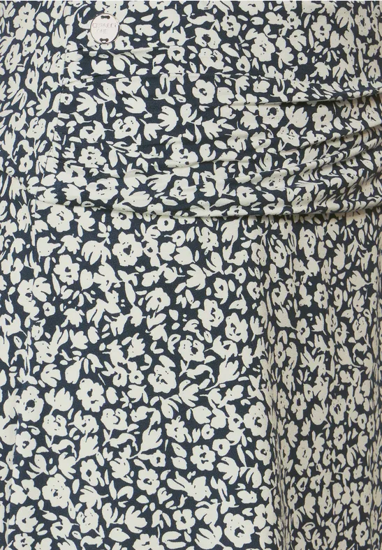 Blumenprint Minirock cool vintage green