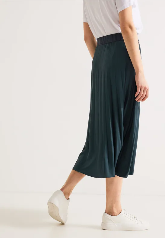 Midi Plisséerock cool vintage green