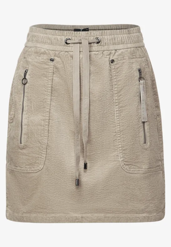 Cordrock im Cargolook dull bleached sand