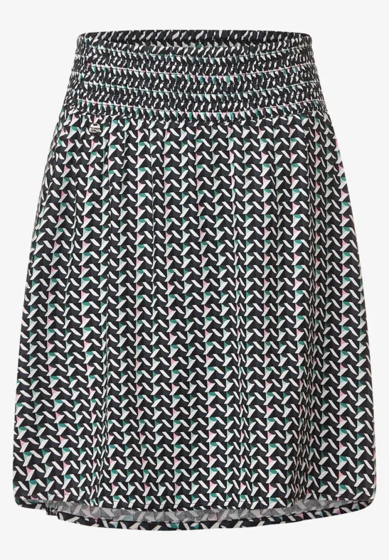 Rock mit Smock Bund meta lilac