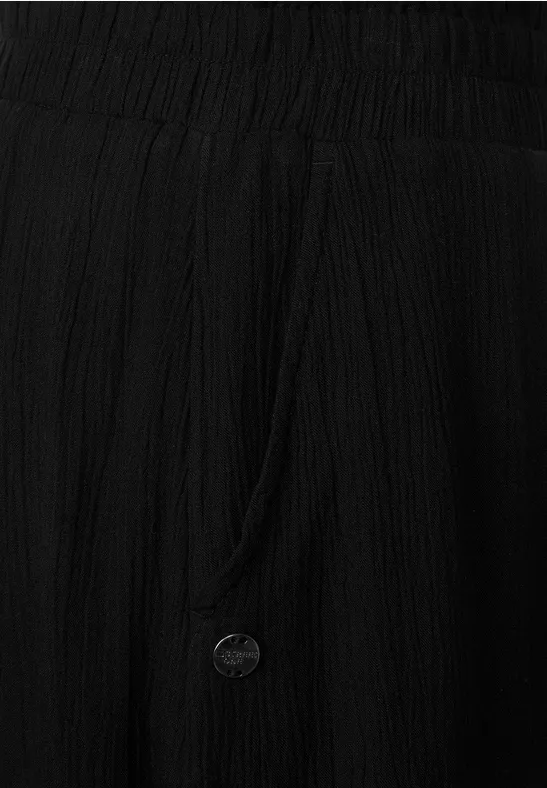 Musselin Paperbag Rock Black