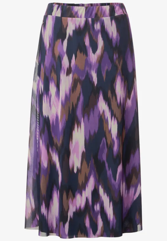 Mesh midirok deep pure lilac