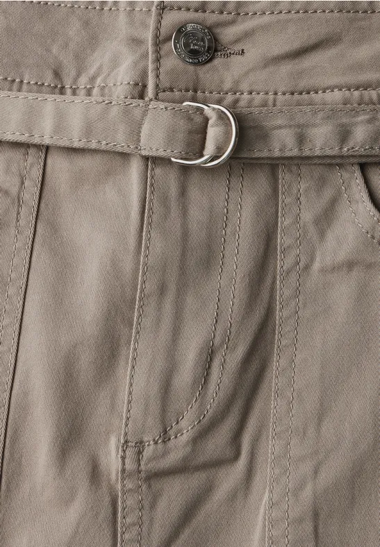 Jupe au look cargo vintage stone