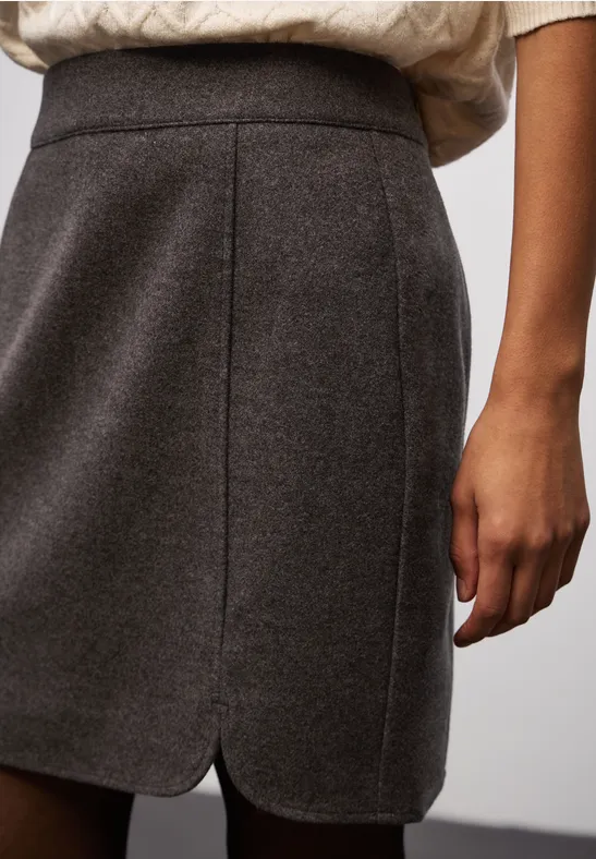 Wol-look rok null