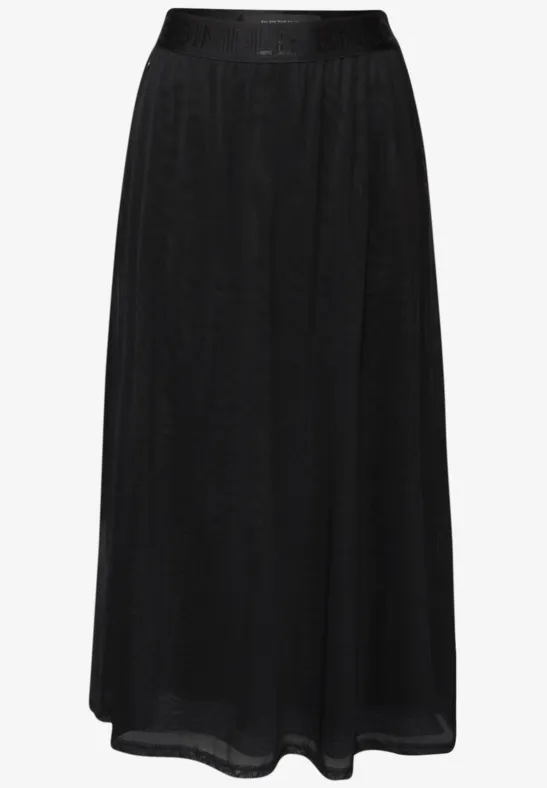 Rok van mesh Black