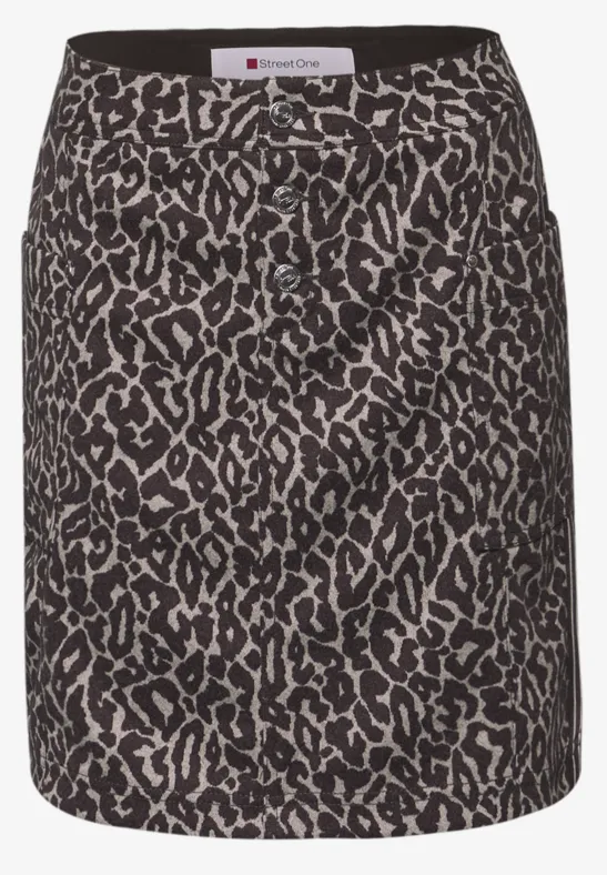 Rock mit Leo-Muster molten earth