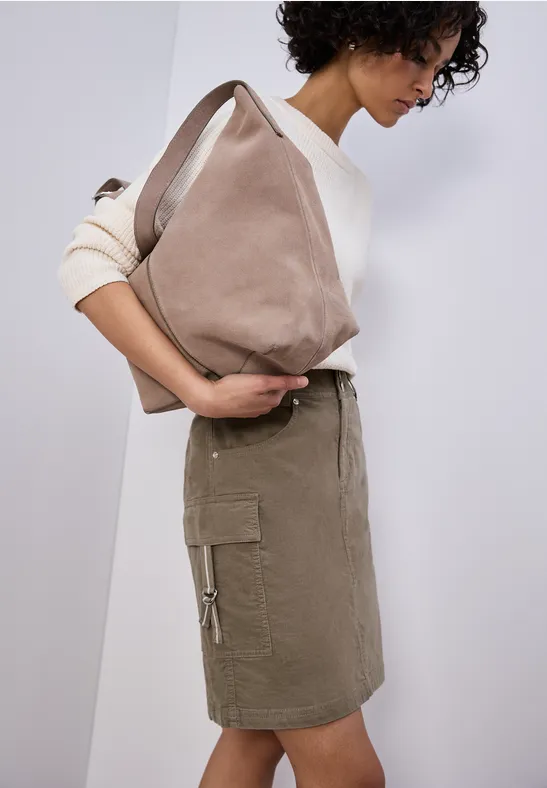 Jupe cargo light terra mocha