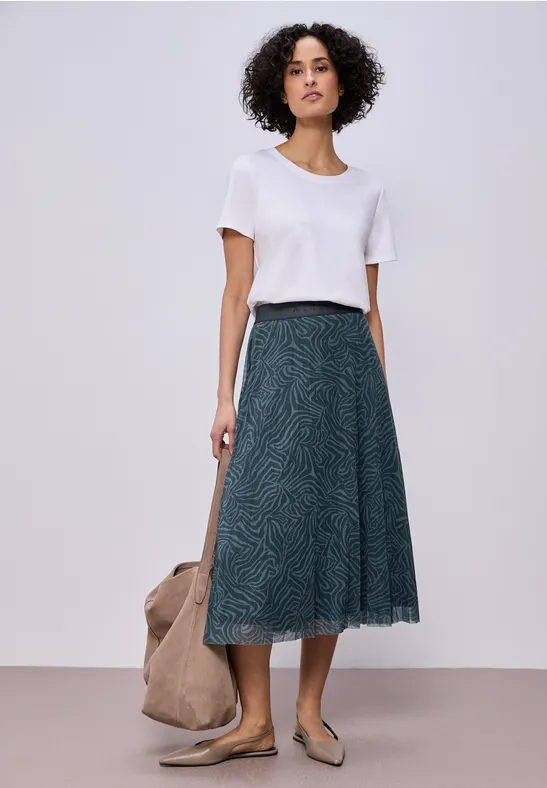 Jupe plissée cool vintage green