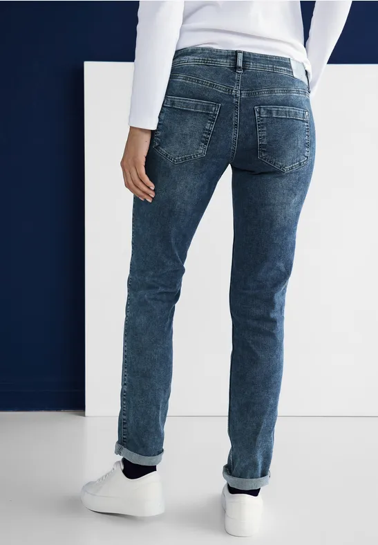 Casual Fit Jeans authentic blue random wash