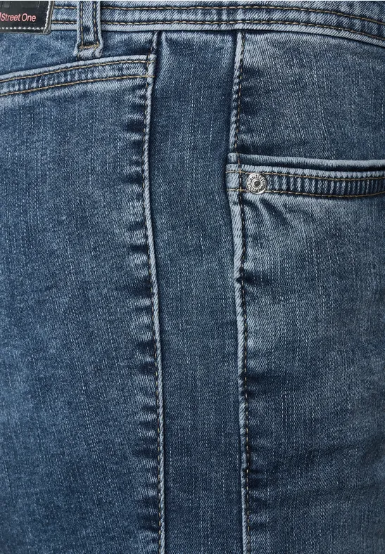 Casual Fit Jeans authentic blue random wash