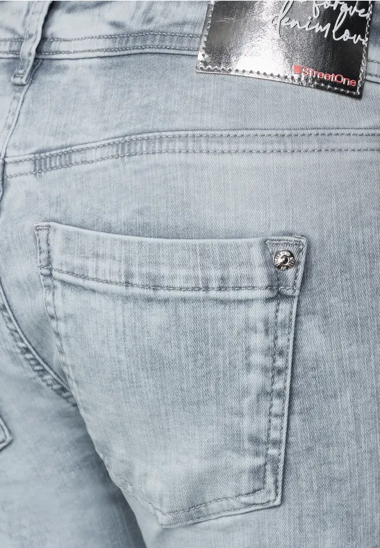 Casual Fit Jeans light grey bleach