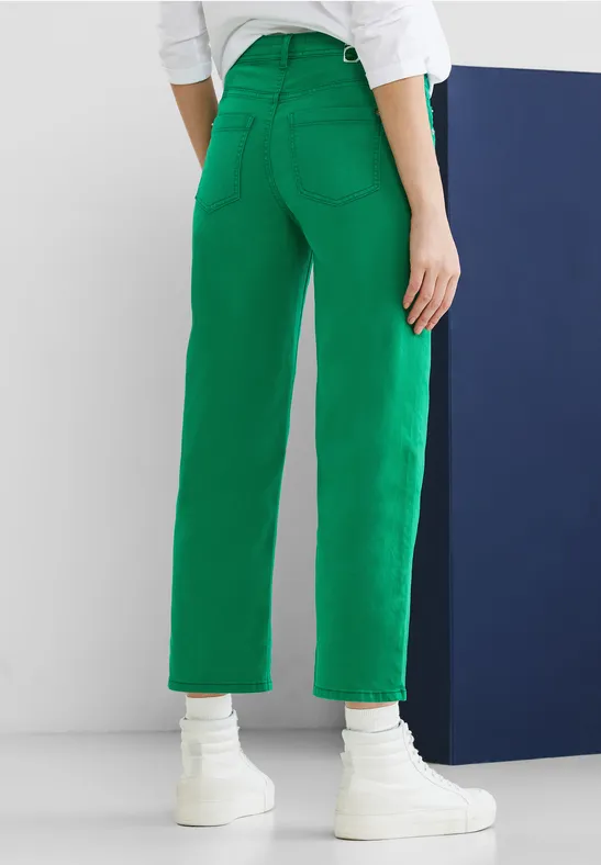 Casual Fit Jeans brisk green washed