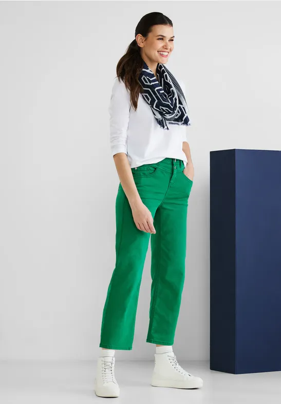 Casual Fit Jeans brisk green washed